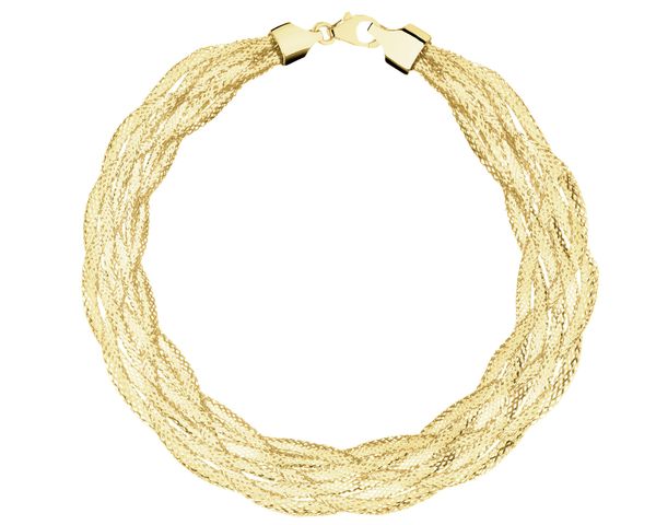 Złota bransoletka. Żółte bransoletki Apart, złote. Za 2,599.00 zł.