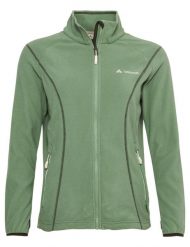 Bluza polarowa damska Vaude Rosemoor Fleece Jacket II. Zielone bluzy Vaude, l, bez wzorów, z materiału, bez kaptura. Za 387.10 zł.
