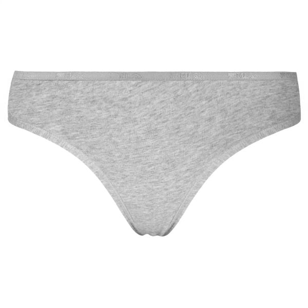 Majtki Stringi Bielizna Damska Fila 1 pak. Szara stringi Fila, bez wzorów, z bawełny. Za 12.99 zł.