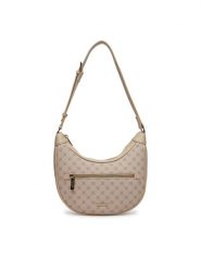 Nine West Torebka JH6391-NW Beżowy. Brązowe torebki klasyczne Nine West, bez wzorów, z materiału, bez dodatków. Za 189.99 zł.