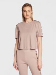 Guess T-Shirt V3RI08 I3Z14 Różowy Relaxed Fit. Czerwone t-shirty Guess, xl, z aplikacjami, z bawełny, bez kołnierzyka, bez ramiączek. Za 119.99 zł.