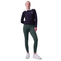 Damskie legginsy jeździeckie z pełną przyczepnością PS of Sweden Katja. Czarne legginsy PS OF SWEDEN, m, bez wzorów, z materiału, z podwyższonym stanem. Za 399.50 zł.