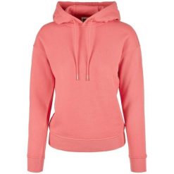 Damska bluza z kapturem Urban Classics. Czerwone bluzy Urban Classics, l, bez wzorów, z bawełny, z kapturem. Za 167.00 zł.