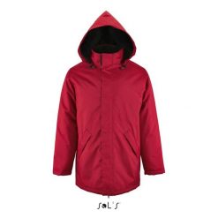Parka Sol's Robyn. Czerwone parki SOL'S, m, z polaru, bez kaptura. Za 207.70 zł.