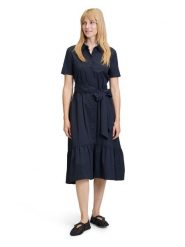 Vera Mont Sukienka w kolorze granatowym rozmiar: 46. Niebieskie sukienki Vera Mont, bez wzorów, z tkaniny, bez kołnierzyka, bez ramiączek, midi. Za 239.99 zł.