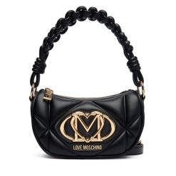 Torebka LOVE MOSCHINO. Czarne torebki klasyczne Love Moschino, bez wzorów, bez dodatków. Za 929.99 zł.