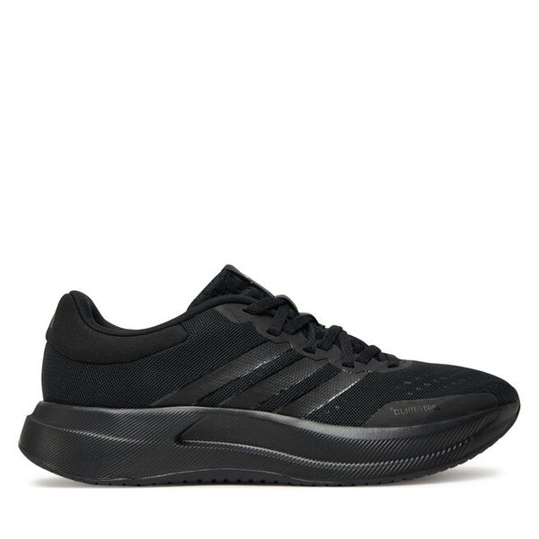 Buty do biegania adidas. Czarne obuwie sportowe Adidas, bez zapięcia, do biegania. Za 199.99 zł.