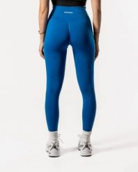 Damskie legginsy bezszwowe z wysokim stanem na fitness – niebieski. Niebieskie legginsy AESTHETIC WOLF, l, bez wzorów, z dzianiny, z podwyższonym stanem, długie. Za 269.99 zł.