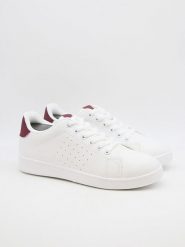 Bellucci Sneakersy w kolorze biało-czerwonym rozmiar: 41. Białe trampki Bellucci, bez wzorów, bez zapięcia. Za 86.99 zł.