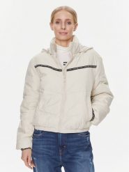Tommy Jeans Kurtka przejściowa DW0DW17238 Beżowy Regular Fit. Brązowe kurtki Tommy Jeans, m, bez wzorów, z jeansu, bez kaptura. Za 469.99 zł.