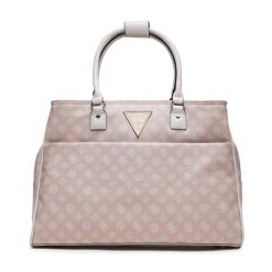 Torebka Guess. Czerwone shopper Guess, z aplikacjami, bez dodatków. Za 849.99 zł.