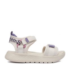 Sandały Roxy. Brązowe sandały Roxy, bez wzorów, bez obcasa, na płaskiej podeszwie, bez zapięcia. Za 159.99 zł.