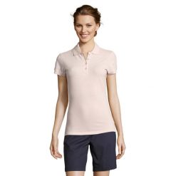 Damska Koszulka Polo People. Czerwone koszulki polo SOL'S, l, bez wzorów, bez kołnierzyka, bez ramiączek. Za 95.99 zł.