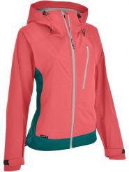 Maul Sport Kurtka trekkingowa "Jungfrau MTX 10.0" w kolorze koralowo-morskim rozmiar: 40. Czerwone kurtki sportowe Maul Sport, bez wzorów, bez kaptura, outdoorowe. Za 448.99 zł.