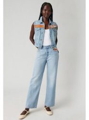 Levi's Dżinsy - Regular fit - w kolorze błękitnym rozmiar: W31/L29. Niebieskie jeansy Levi's®, l, z aplikacjami. Za 284.82 zł.