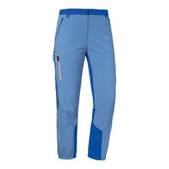 Spodnie skiturowe damskie Schöffel Kals. Niebieskie spodnie narciarskie Schöffel, l, bez wzorów, z elastanu, narciarskie, gore-tex. Za 1,249.99 zł.