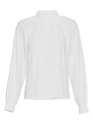 MOSS COPENHAGEN Bluzka "Derya" w kolorze białym rozmiar: XL. Białe bluzki Moss Copenhagen, xl, bez wzorów, z wiskozy, bez kołnierzyka, bez ramiączek. Za 74.81 zł.