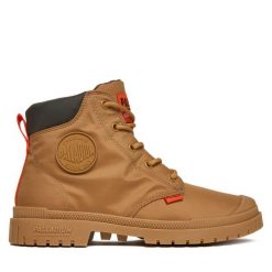 Trapery Palladium. Brązowe trapery i śniegowce Palladium. Za 379.99 zł.