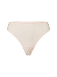 Chantelle Stringi Kobiety Sztuczne włókno beżowy, ONE SIZE. Brązowe stringi Chantelle, bez wzorów, z materiału. Za 99.95 zł.