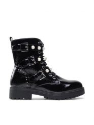 DeeZee Trapery WS5017-05 Czarny. Czarne trapery i śniegowce DeeZee, ze skóry. Za 129.99 zł.