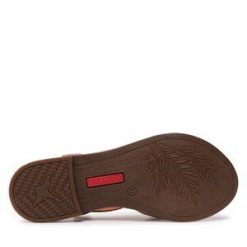 Sandały Pikolinos. Brązowe sandały Pikolinos, bez wzorów, bez obcasa, na płaskiej podeszwie, bez zapięcia. Za 339.99 zł.