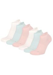 Skarpety Fitness unisex Sneaker – 6 szt. – Multi Pastelowe. Żółte skarpety XTREME, bez wzorów, z materiału. Za 148.10 zł.