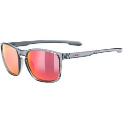 Okulary UVEX LGL 52. Szare okulary przeciwsłoneczne UVEX, bez wzorów, sportowe. Za 203.58 zł.