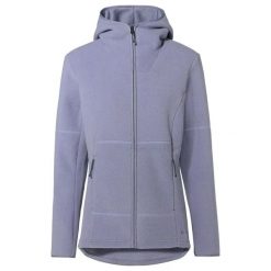 Damska bluza z kapturem zapinana na zamek VAUDE Neyland II. Niebieskie bluzy sportowe Vaude, s, bez wzorów, z dżerseju, z kapturem. Za 482.00 zł.