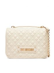 LOVE MOSCHINO Torebka JC4000PP1NLA0110 Beżowy. Brązowe torebki klasyczne Love Moschino, bez wzorów, ze skóry, bez dodatków. Za 949.99 zł.