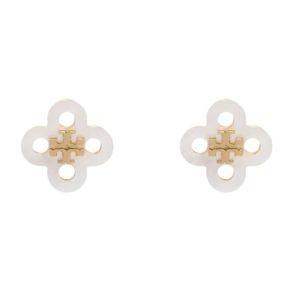 Kolczyki Tory Burch. Żółte kolczyki Tory Burch, złote. Za 659.99 zł.