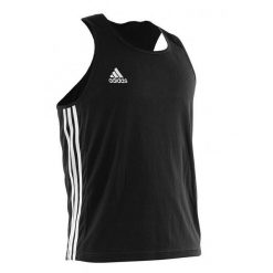 Tank top adidas Aiba. Czarne topy Adidas, l, bez wzorów, bez kołnierzyka, bez ramiączek. Za 133.00 zł.