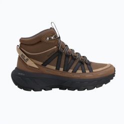 Buty turystyczne damskie Jack Wolfskin Wild Hike Texapore Mid. Brązowe trekkingi Jack Wolfskin, z gumy, przed kolano, trekkingowe. Za 659.99 zł.