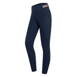 Damskie legginsy jeździeckie z pełną przyczepnością ELT Nala. Szare legginsy ELT, bez wzorów, z elastanu, z podwyższonym stanem. Za 248.00 zł.