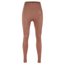 Legginsy fitness damskie Beshaped Femme Force bezszwowe. Czerwone legginsy BESHAPED, xl, bez wzorów, z nylonu. W wyprzedaży za 152.15 zł.