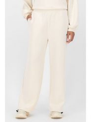 Alife and kickin Spodnie dresowe "FrenjaAK" w kolorze kremowym rozmiar: XL. Brązowe spodnie dresowe Alife and Kickin, xl, bez wzorów, z dresówki. Za 109.26 zł.