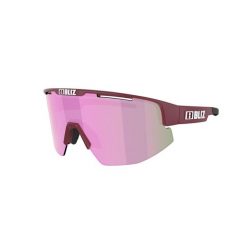 Okulary przeciwsłoneczne rowerowe Bliz Matrix SmallFace Burgundy M11. Czerwone okulary przeciwsłoneczne BLIZ, bez wzorów, sportowe. Za 299.99 zł.