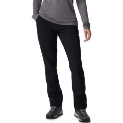 Damskie spodnie turystyczne Columbia Back Beauty Warm Softshell. Czarne spodnie narciarskie Columbia, m, bez wzorów, z softshellu, narciarskie. Za 579.00 zł.