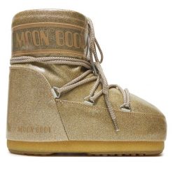 Śniegowce Moon Boot. Żółte trapery i śniegowce Moon Boot. Za 1,249.00 zł.