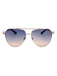 Guess Damskie okulary przeciwsłoneczne w kolorze złotym rozmiar: 62. Żółte okulary przeciwsłoneczne Guess, z aplikacjami, z tworzywa sztucznego. Za 194.95 zł.