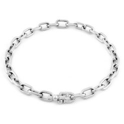 Naszyjnik Furla. Szare naszyjniki Furla, srebrne. Za 839.99 zł.