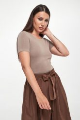 Bluzka damska Zanora WEEKEND MAX MARA. Bluzki Weekend Max Mara, l, bez wzorów, bez kołnierzyka, bez ramiączek. Za 389.00 zł.