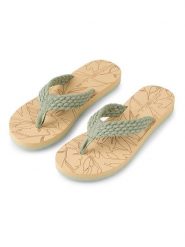 O'Neill Japonki w kolorze khaki rozmiar: 42. Brązowe klapki O'Neill, bez wzorów, z otwartym noskiem, bez obcasa. Za 105.38 zł.