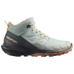 Buty trekkingowe damskie Salomon Outpulse Mid GTX W. Niebieskie trekkingi Salomon, trekkingowe. Za 432.00 zł.