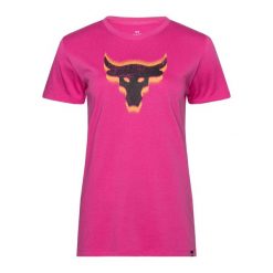 Koszulka treningowa damska Under Armour Project Underground Core T. Czerwone koszulki sportowe Under Armour, bez wzorów, bez ramiączek. Za 139.99 zł.
