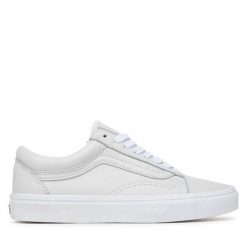 Tenisówki Vans. Białe trampki Vans, bez wzorów, bez zapięcia. Za 429.99 zł.