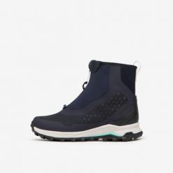 Buty turystyczne damskie Quechua SH900 Pro mountain mid wodoodporne. Niebieskie trekkingi QUECHUA, przed kolano, trekkingowe. Za 549.99 zł.