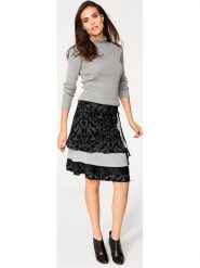 Heine Spódnica w kolorze antracytowym rozmiar: 36. Czarne spódnice Heine, na co dzień, bez wzorów, midi, proste. Za 91.34 zł.