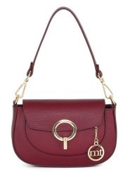 Mia Tomazzi Skórzana torebka "Ceresio" w kolorze bordowym - 22 x 14 x 4,5 cm rozmiar: onesize. Czerwone torby na ramię Mia Tomazzi, bez wzorów, z materiału, na ramię, bez dodatków. Za 252.99 zł.
