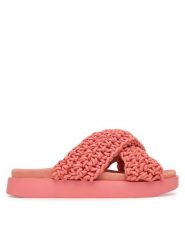 Inuikii Klapki Woven 1004.003.0062 Różowy. Czerwone klapki Inuikii, bez wzorów, z materiału, bez obcasa. Za 859.99 zł.