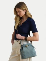 LAUREN RALPH LAUREN Torebka 431P10498001 Niebieski. Niebieskie torebki klasyczne Lauren Ralph Lauren, bez wzorów, z materiału, bez dodatków. Za 1,799.00 zł.